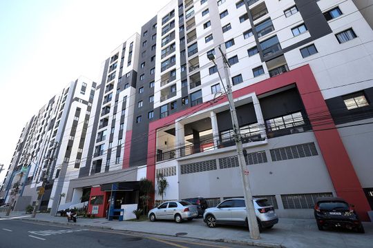 Fachada de apartamento à venda com 2 quartos, 45m² em Parque Oratório, Santo André