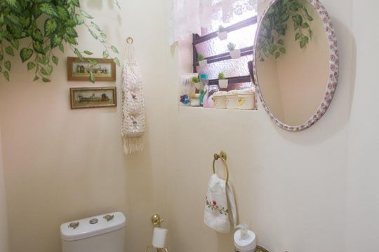 Lavabo de casa de condomínio à venda com 3 quartos, 258m² em Campo Belo, São Paulo