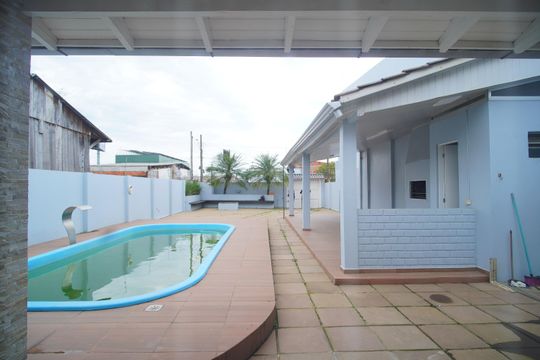 Vista da Sala de casa para alugar com 2 quartos, 85m² em Santos Dumont, São Leopoldo