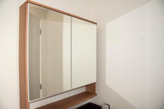Banheiro de kitnet/studio à venda com 1 quarto, 53m² em Chácara Inglesa, São Paulo