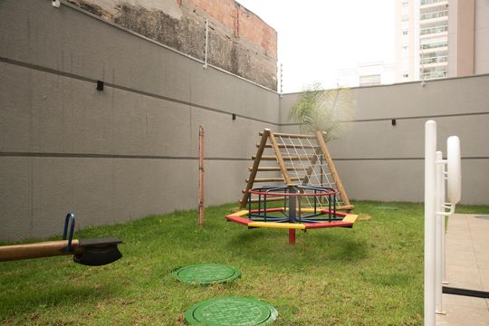 Área comum - Playground de kitnet/studio à venda com 1 quarto, 53m² em Chácara Inglesa, São Paulo