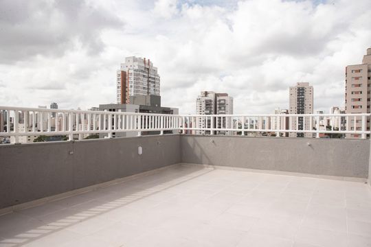 Varanda de kitnet/studio à venda com 1 quarto, 53m² em Chácara Inglesa, São Paulo