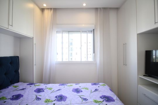 Quarto de apartamento à venda com 1 quarto, 32m² em Vila Andrade, São Paulo