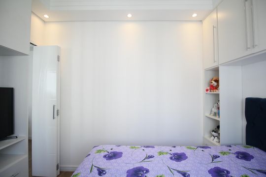 Quarto de apartamento à venda com 1 quarto, 32m² em Vila Andrade, São Paulo