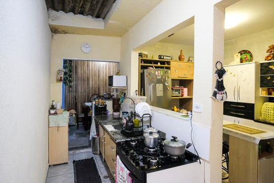 Cozinha de casa à venda com 1 quarto, 113m² em Rudge Ramos, São Bernardo do Campo