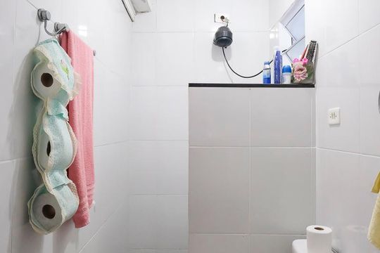 Banheiro da Suíte de casa à venda com 1 quarto, 113m² em Rudge Ramos, São Bernardo do Campo