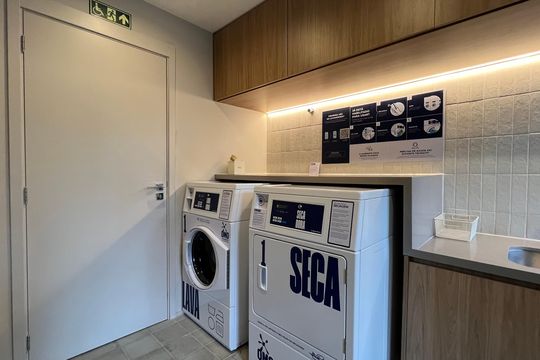 Lavanderia de kitnet/studio à venda com 1 quarto, 30m² em Pinheiros, São Paulo