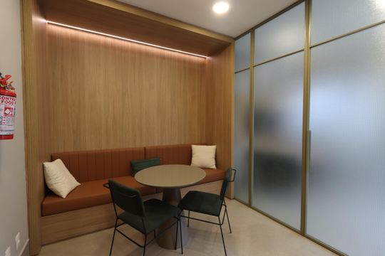Área comum - Coworking de apartamento para alugar com 2 quartos, 77m² em Vila Mariana, São Paulo