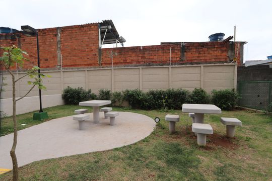 Área comum - Churrasqueira de apartamento para alugar com 2 quartos, 38m² em Fazenda da Juta, São Paulo