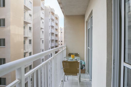 Sacada de apartamento para alugar com 1 quarto, 30m² em Bom Retiro, São Paulo
