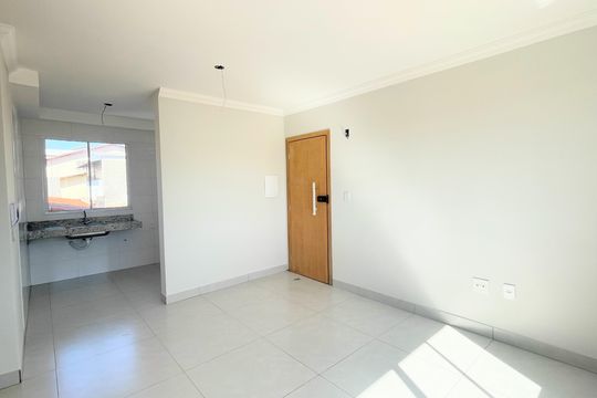 Sala de apartamento à venda com 2 quartos, 49m² em Santa Monica, Belo Horizonte