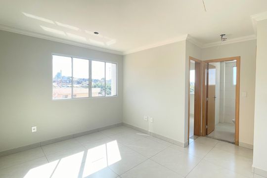 Sala de apartamento à venda com 2 quartos, 49m² em Santa Monica, Belo Horizonte