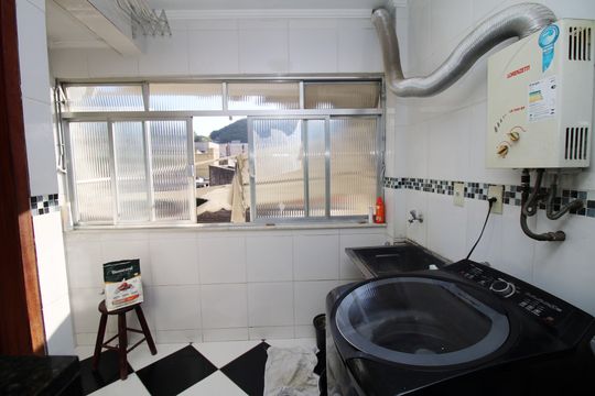 Área de Serviço de apartamento à venda com 3 quartos, 110m² em Vaz Lobo, Rio de Janeiro