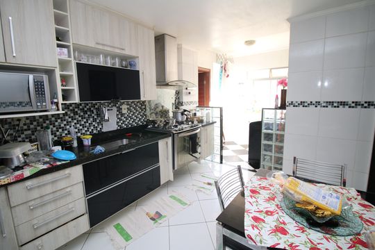 Cozinha de apartamento à venda com 3 quartos, 110m² em Vaz Lobo, Rio de Janeiro