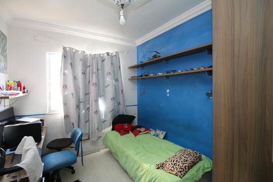 Quarto 1 de apartamento à venda com 3 quartos, 110m² em Vaz Lobo, Rio de Janeiro