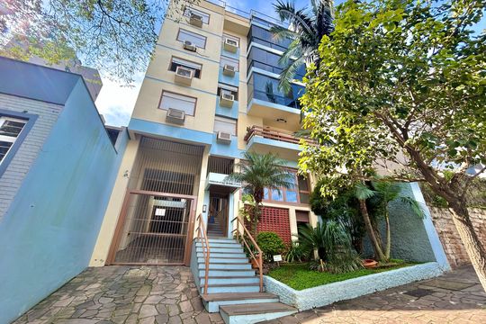 Fachada de apartamento à venda com 2 quartos, 70m² em Centro, Novo Hamburgo