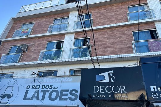 Fachada de apartamento para alugar com 1 quarto, 47m² em Recreio dos Bandeirantes, Rio de Janeiro