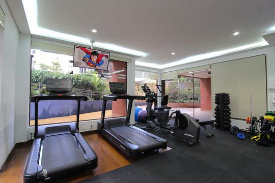 Área Comum - Academia de apartamento à venda com 3 quartos, 165m² em Itaim Bibi, São Paulo