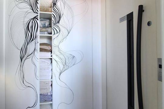Hall de Entrada de apartamento à venda com 3 quartos, 165m² em Itaim Bibi, São Paulo