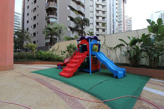 Área Comum - Playground de apartamento à venda com 3 quartos, 165m² em Itaim Bibi, São Paulo
