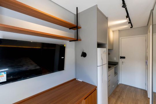 Studio de kitnet/studio para alugar com 1 quarto, 21m² em República, São Paulo