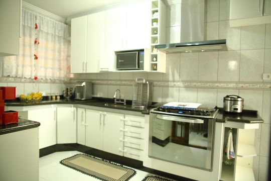 Cozinha de casa à venda com 3 quartos, 258m² em Independência, São Bernardo do Campo