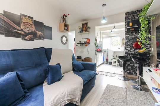 Sala de apartamento para alugar com 2 quartos, 45m² em Colônia (zona Leste), São Paulo