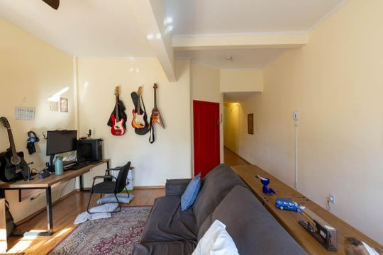 Sala de apartamento à venda com 1 quarto, 92m² em República, São Paulo