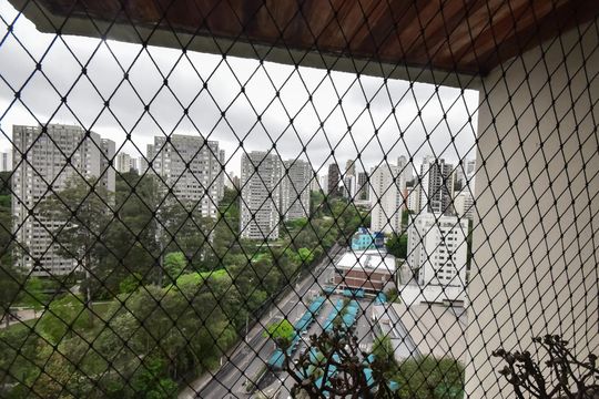 Vista da Suíte 4 de apartamento à venda com 4 quartos, 250m² em Jardim Londrina, São Paulo