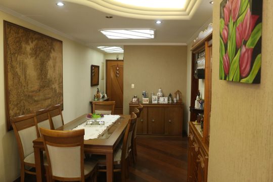 Sala de apartamento à venda com 3 quartos, 111m² em Santa Paula, São Caetano do Sul