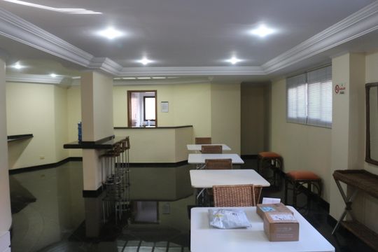 Área comum de apartamento à venda com 3 quartos, 111m² em Santa Paula, São Caetano do Sul
