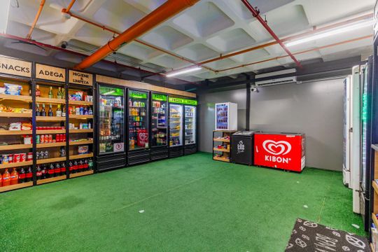 Área comum - Mercado de apartamento para alugar com 1 quarto, 30m² em Pinheiros, São Paulo