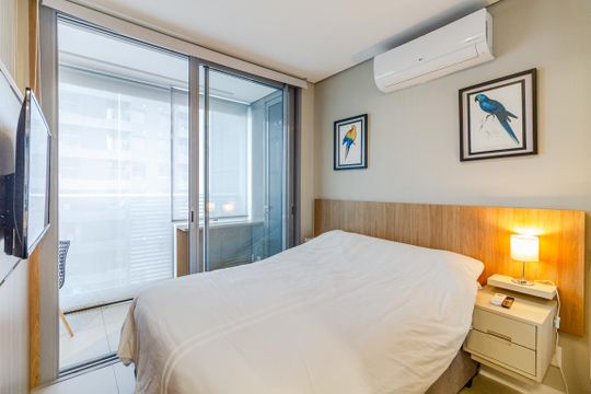 Quarto de apartamento para alugar com 1 quarto, 30m² em Pinheiros, São Paulo