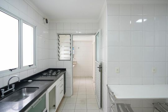 Cozinha de apartamento à venda com 3 quartos, 164m² em Barcelona, São Caetano do Sul