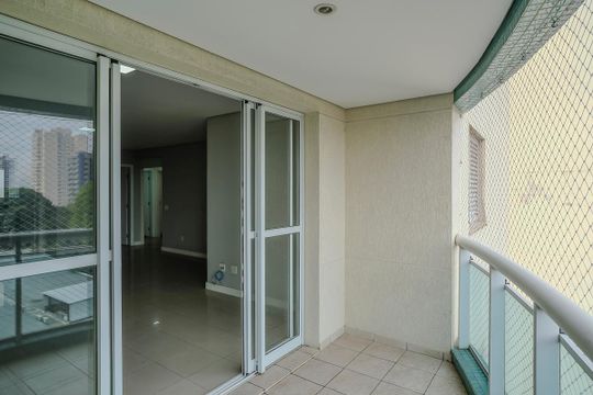 Varanda da sala de apartamento à venda com 3 quartos, 164m² em Barcelona, São Caetano do Sul