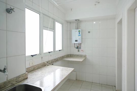 Área de serviço de apartamento à venda com 3 quartos, 164m² em Barcelona, São Caetano do Sul