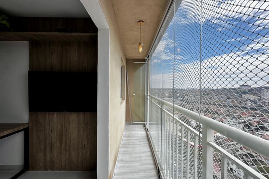 Sacada de apartamento para alugar com 1 quarto, 34m² em Vila das Belezas, São Paulo