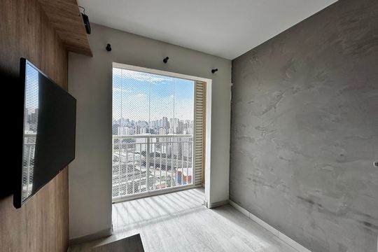 Sala de apartamento para alugar com 1 quarto, 34m² em Vila das Belezas, São Paulo