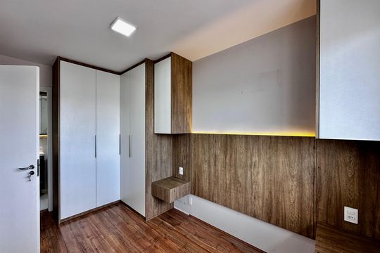 Suíte de apartamento para alugar com 1 quarto, 34m² em Vila das Belezas, São Paulo