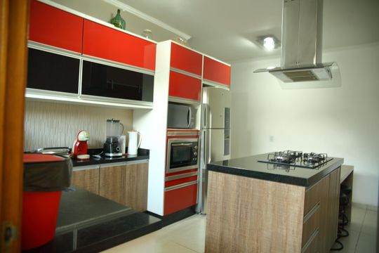 Cozinha de casa para alugar com 4 quartos, 450m² em Jardim da Represa, São Bernardo do Campo
