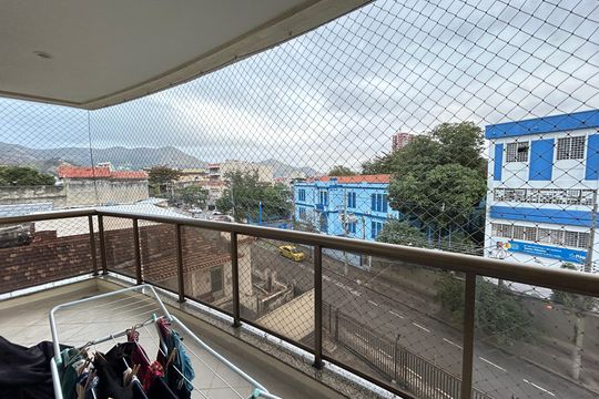 Varanda da Sala de apartamento à venda com 2 quartos, 65m² em Méier, Rio de Janeiro