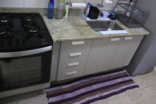 Cozinha de apartamento à venda com 2 quartos, 67m² em Vila Galvão, Guarulhos