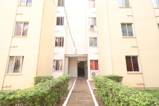 Fachada do bloco de apartamento para alugar com 2 quartos, 40m² em Liberdade, Novo Hamburgo