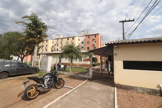 Fachada e portaria de apartamento para alugar com 2 quartos, 40m² em Liberdade, Novo Hamburgo