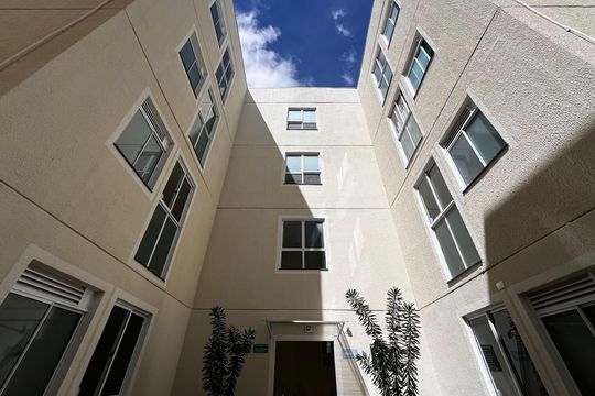 Fachada de apartamento para alugar com 2 quartos, 50m² em Rosana, Ribeirão das Neves