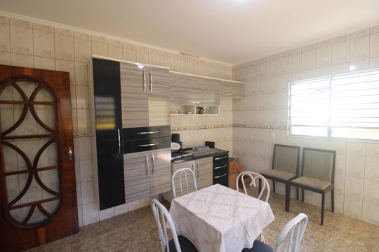 Cozinha de casa para alugar com 2 quartos, 100m² em Jardim Primavera, São Paulo
