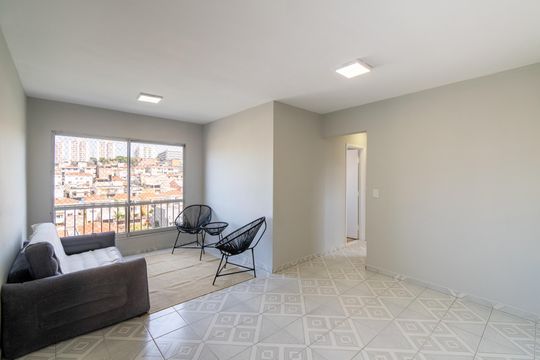 Sala de apartamento à venda com 3 quartos, 61m² em Cidade Vargas, São Paulo