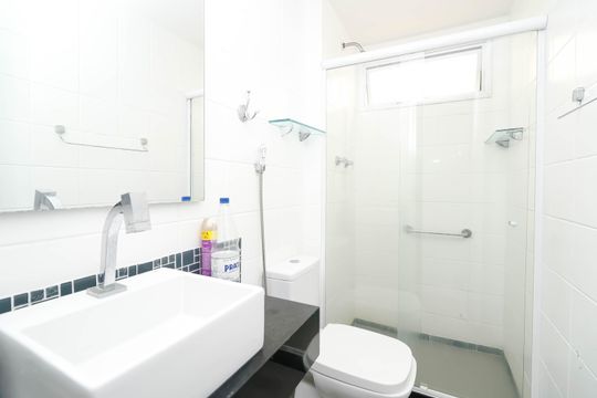 Banheiro do Quarto 4 de apartamento à venda com 4 quartos, 149m² em Barra da Tijuca, Rio de Janeiro