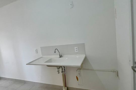 Cozinha de apartamento à venda com 2 quartos, 33m² em Parque Novo Mundo, Guarulhos