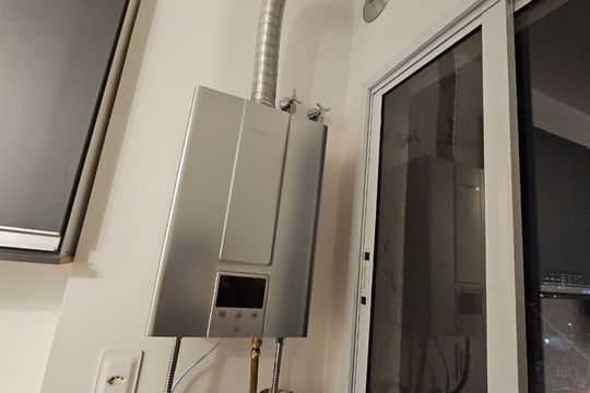 Cozinha e Área de Serviço de apartamento para alugar com 2 quartos, 36m² em Vila Maria, São Paulo